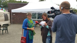Omroep Flevoland interviewt Janneke